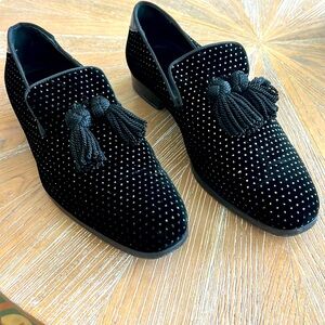 Jimmy Choo men’s loafers with tassels in size 44 European or 11 us